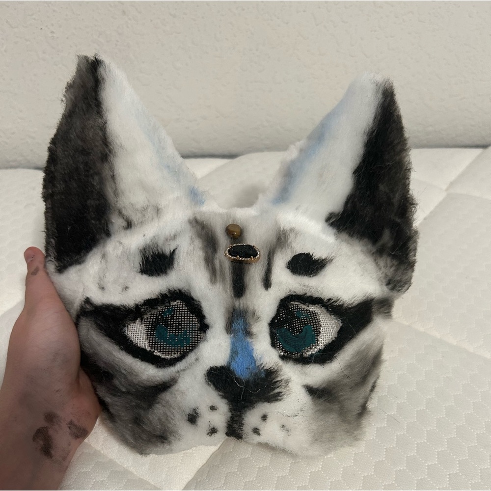 Fully furred cat mask!